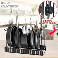 Retractable Pot Pan Lid Rack