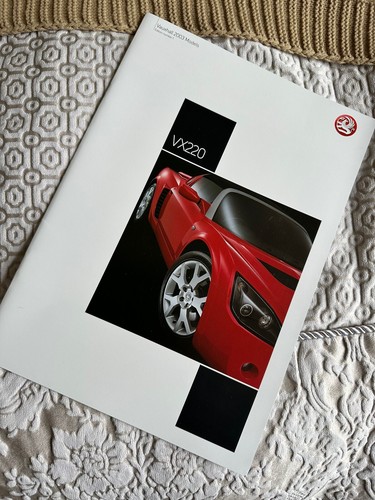Vauxhall vx220 brochure - vx220,