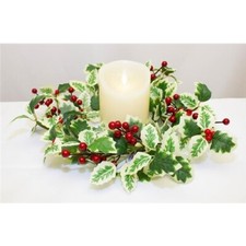 Variegated Holly Berry Candle