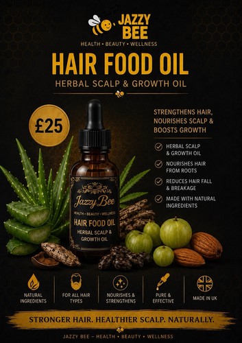 Jazzy bee hair oil - jazzy,