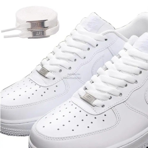 White shoe laces air - white,