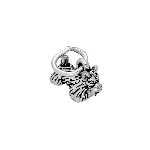 Sterling silver scottie - silver,