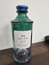 Ukiyo Dry Gin Empty Bottle