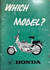 HONDA MOTORCYCLES BOOK SHOWING