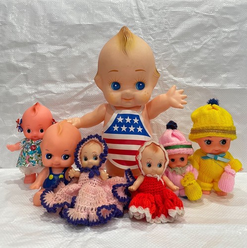 Kewpie doll lot - lot, knit