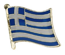Greece Flag Badge Pin Greek