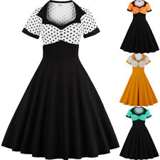 Women Vintage 1940s 50s Polka