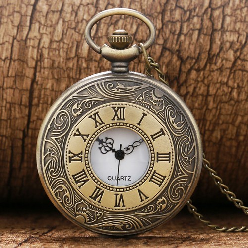 Bronze engraved roman numerals - bronze,