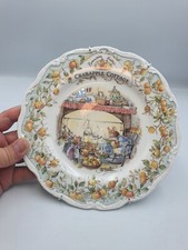 Royal Doulton Brambly Hedge Bone China Plate Crabapple Cottage Jill Barklem