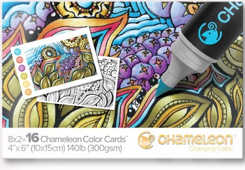Chameleon zen colour cards - chameleon,