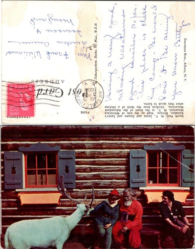 Vintage 1951 santa - vintage,