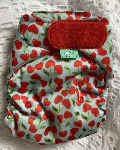 New red cherry heart - heart, bots