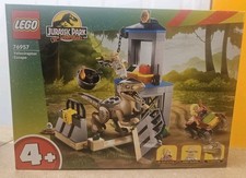 LEGO 76957 Jurassic Park Velociraptor Escape new sealed Robert Muldoon 