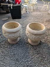 2x Heavy Concrete Round