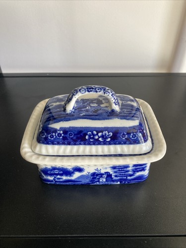 Spode tower butter soap - tower, butter/soap