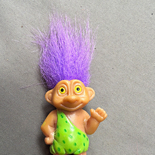 Somi troll figurine - somi, purple