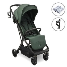 My Babiie MBX7 Plus Auto-Fold Stroller - Forest Green - Grade C