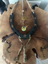 Gorgeous Horse Shoes Witch Hanging Decor Good Luck Hanging Ornament