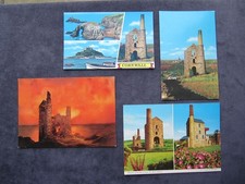 4 Postcards of Cornish Tin