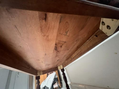 Wooden dining table - dining,