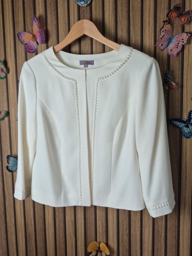 Coo ivory occasion jacket size - coo,