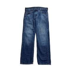 Levis 569 Jeans W30 L30 Mens Mid Blue Baggy Relaxed Straight Fit Denim