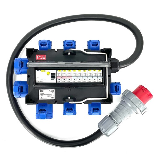Pce ischl 63amp 400v rcd - 63amp, rcd/mcb
