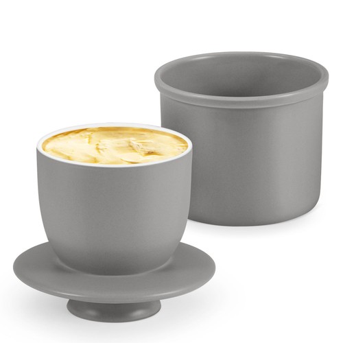 Porcelain butter crock - porcelain,