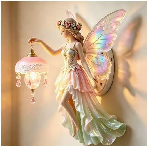 Fairy flower wall lamp - fairy,