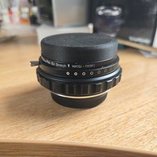 Fotodiox Pro Adapter DLX Stretch Nikon G/F To Fuji X FX mount Macro Focusing