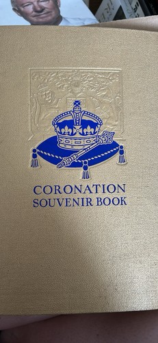 1937 coronation souvenir book - coronation,