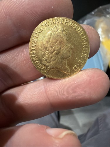 George gold 1726 guinea - gold,