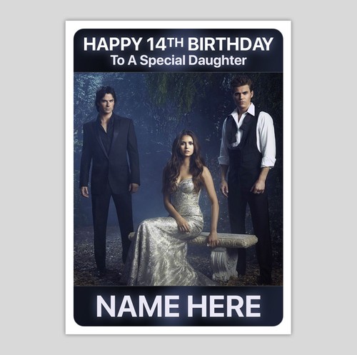 Vampire diaries personalised - diaries,