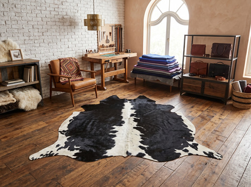 Cowhide rug large natural - cowhide,