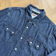 Levis Denim Shirt Mens Medium