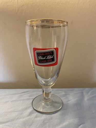 Carling black label glass - carling, half