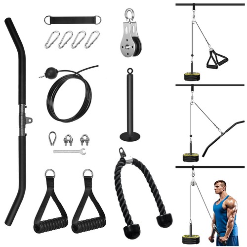 Cable pulley system home gym - pulley,