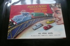 MECCANO  DINKY TOYS  HORNBY TRAINS ORIGINAL  1958  FRENCH BROCHURE