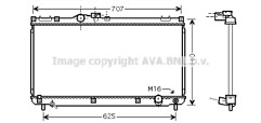 Spec ava radiator for lexus - oe,