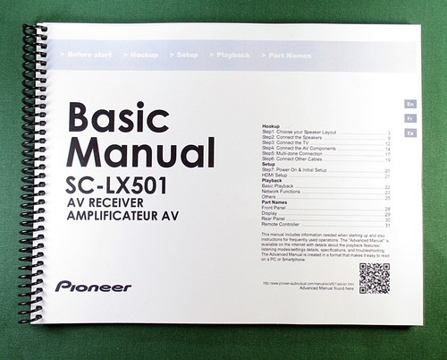 Pioneer lx501 basic - pioneer, sc-lx501