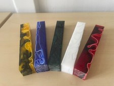 1 pack of 5 Acrylic Pen Blanks