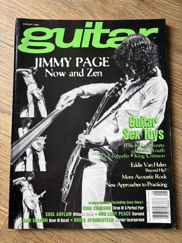 Guitar magazine august 1995 - magazine,