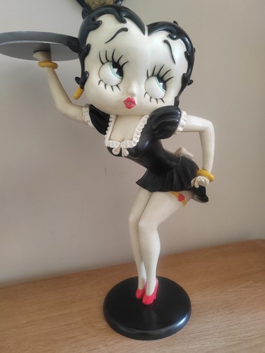 Betty boop waitress resin - waitress,