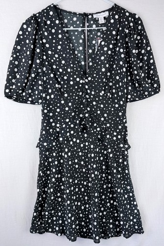 Topshop puff sleeve polka dot - puff,