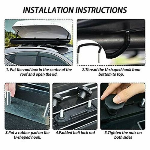 4pcs stainless universal roof - 4pcs,