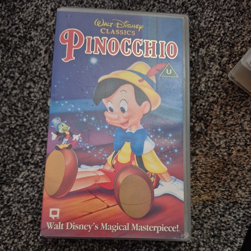 Pinocchio disney classics - pinocchio, vhs