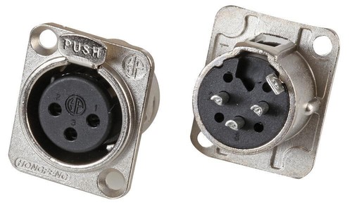 Pin xlr female - 3,