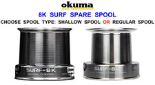 OKUMA SPARE SPOOL FOR 8K SURF REEL BEACH SURF SEA FISHING TACKLE SHALLOW REGULAR