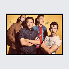 ARCTIC MONKEYS BAND SIGNED AUTOGRAPH POSTER PRINT A5 A4