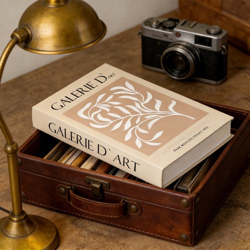 Fake book storage box - fake,